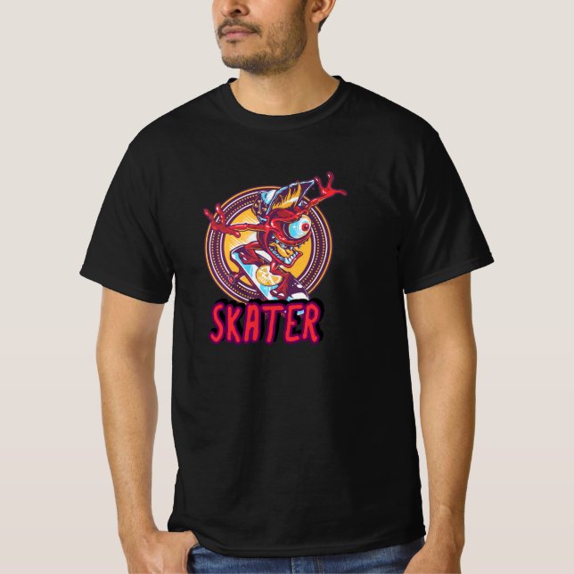 Camiseta Patinador de Olho (Frente)