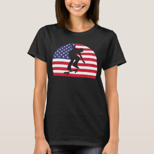 Camiseta Patinador de patinagem skate divertimento esporte