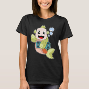 Camiseta Patinador de Peixes