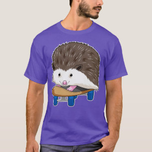 Camiseta Patinador de skate ouriço