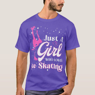 Camiseta Patinador Engraçado Ice Skating