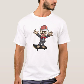 Camiseta Patinador Esqueleto