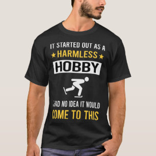 Camiseta Patinadora de Skate de Patinação de Velocidade do