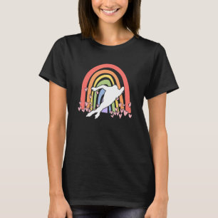 Camiseta Patinadora jovem feminina Patinação no gelo fofa P