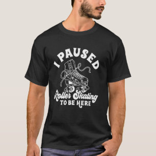 Camiseta Patinadora Legal de Patins sobre Rodas Anos 70 Ret