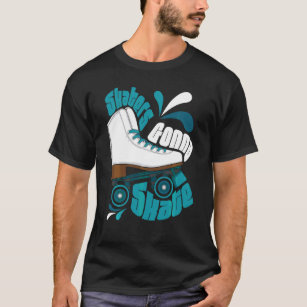 Camiseta Patinadores Que Vão Cilindros De Skate Pular Patin