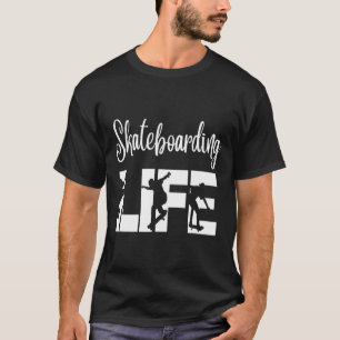 Camiseta Patinadores se Divertindo Presente de Vida de Pati