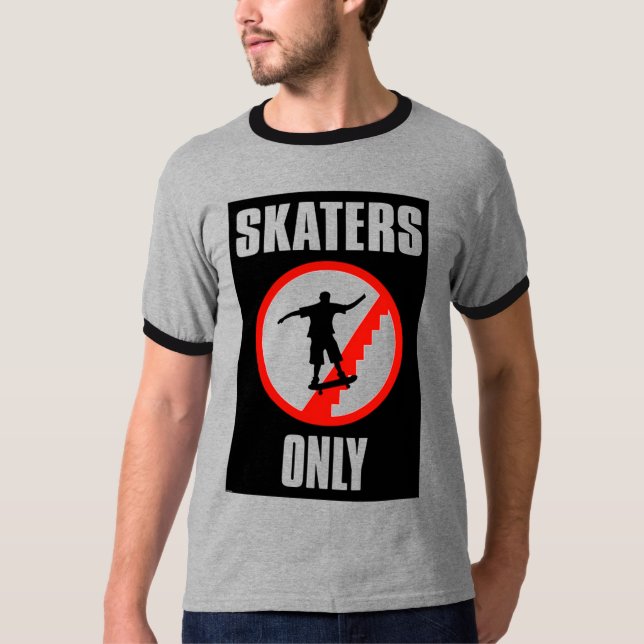 Camiseta Patinadores somente T (Frente)