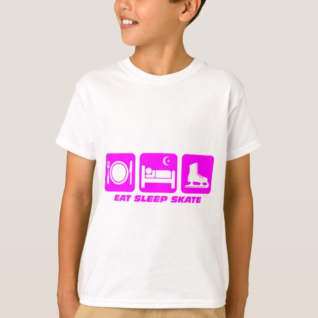 Camiseta Patinagem artística engraçado (Frente)