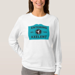 Camiseta Patinagem no gelo entrando de Axelent