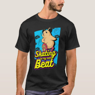 Camiseta Patinando Para Meu Próprio Skate Do Cilindro De Be