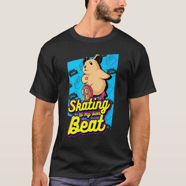 Camiseta Patinando Para Meu Próprio Skate Do Cilindro De Be (Frente)