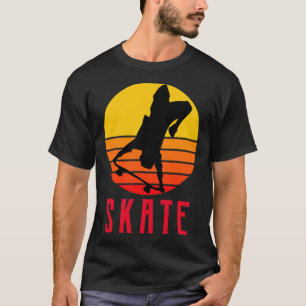 Camiseta Patinar Retro Vintage Skateboarder Skate
