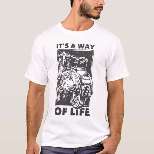 Camiseta patinete (Frente)