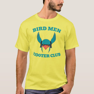 Camiseta patinete bIRD mEN cLUB, EDIT TEXT, T-Shirt