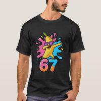Patinete de Banana Engraçada 67 Crianças 67 Dias d