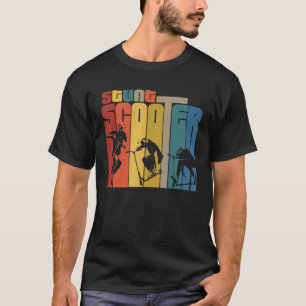 Camiseta Patinete de dublagem do patinete