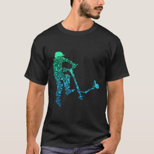 Camiseta Patinete De Estilo De patinete Para Juventude