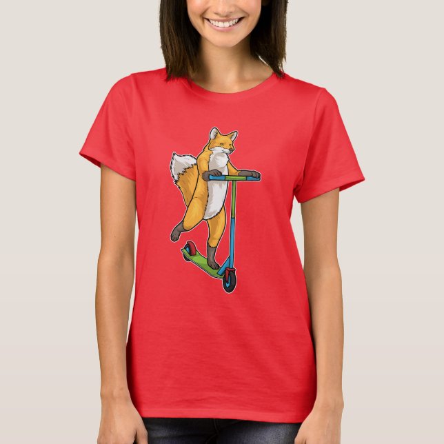 Camiseta Patinete Fox (Frente)