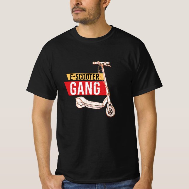Camiseta Patinete Gang do EScooter (Frente)