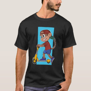Camiseta Patinete macaco