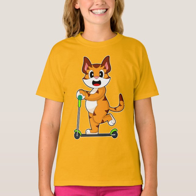 Camiseta Patinete Tiger (Frente)