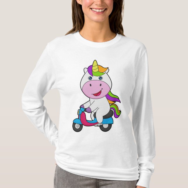 Camiseta Patinete Unicorn (Frente)