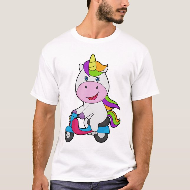 Camiseta Patinete Unicorn (Frente)