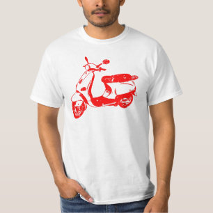 Camiseta Patinete vermelho