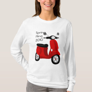 Camiseta Patinete vermelho