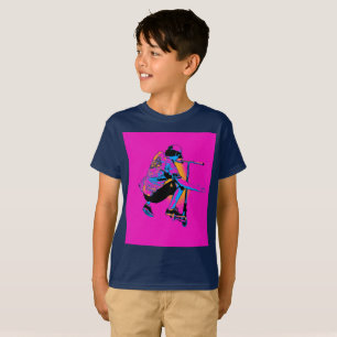 Camiseta Patinete Voador Pro - Garoto Patinete Stunt