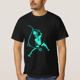 Camiseta Patinetes de truques de estilo livre
