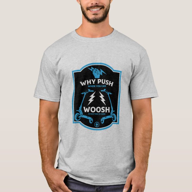 Camiseta Patinetes elétricos (Frente)