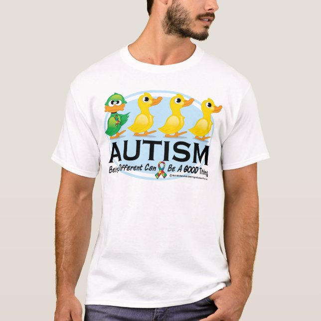 Camiseta Patinho feio do autismo (Frente)
