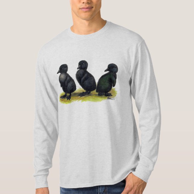 Camiseta Patinhos Black Cayuga (Frente)