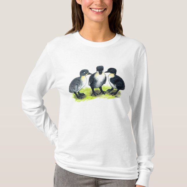 Camiseta Patinhos Suecos Azuis (Frente)