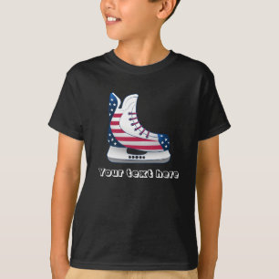 Camiseta Patins de Hóquei Americano
