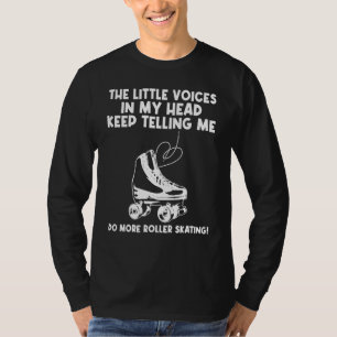 Camiseta Patins De Rolamento Fixos Para Homens Mulheres Ret