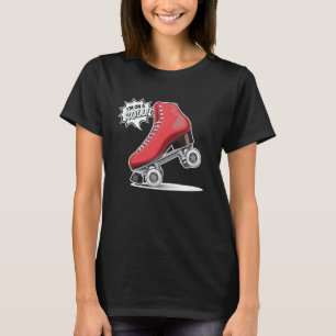 Camiseta Patins de Rolamento Patins de Disco Patinação de R
