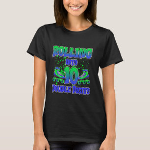 Camiseta Patins Duplos Dígitos Rolling Into 10 10º B