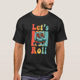 Camiseta Patins em Linha Patinação sobre Rodas Oito Roupas
