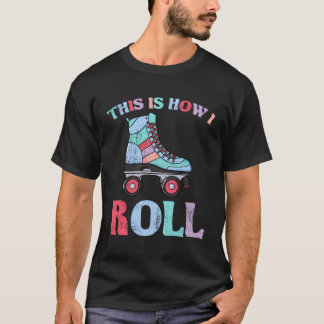 Camiseta Patins Engraçados Vintage Anos Setenta Disco Derby
