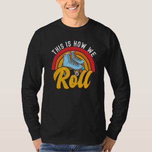 Camiseta Patins Retrô Anos 80 Derby Patinação para T