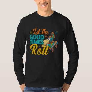 Camiseta Patins Retrô Anos 80 Derby Patinação para T