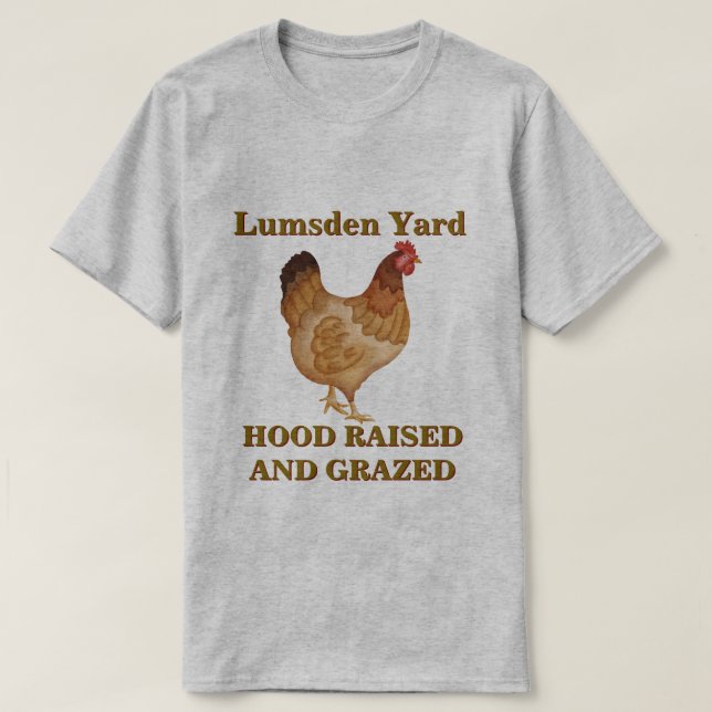 CAMISETA PÁTIO DE LUMSDEN (Frente do Design)