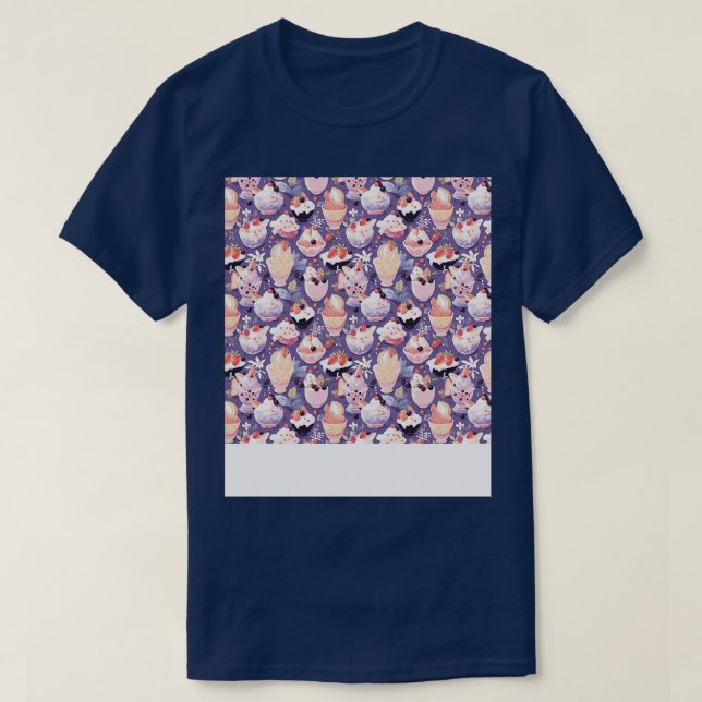 Camiseta Patisserie Kawaii Cute Fr (Frente do Design)