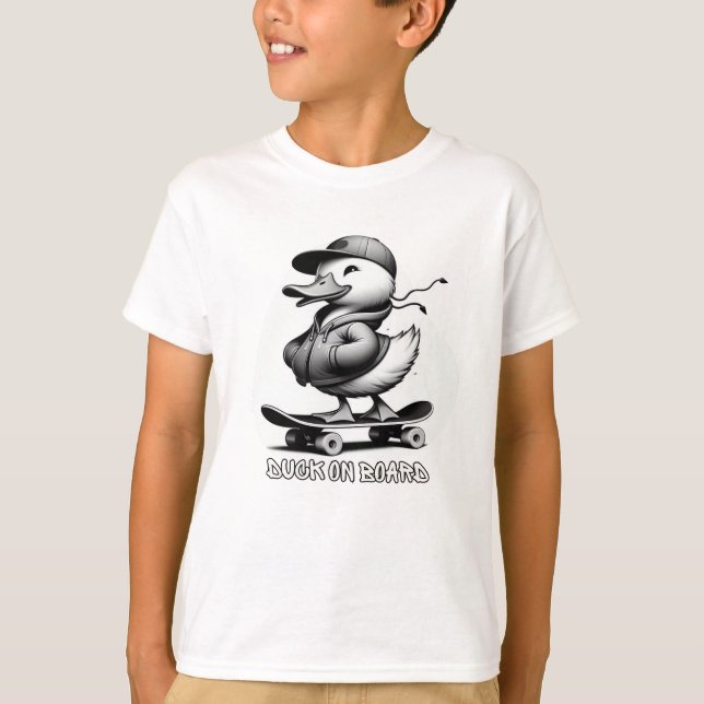 Camiseta Pato a Bordo (Frente)