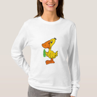 Camiseta Pato AB com um t-shirt da salmoura