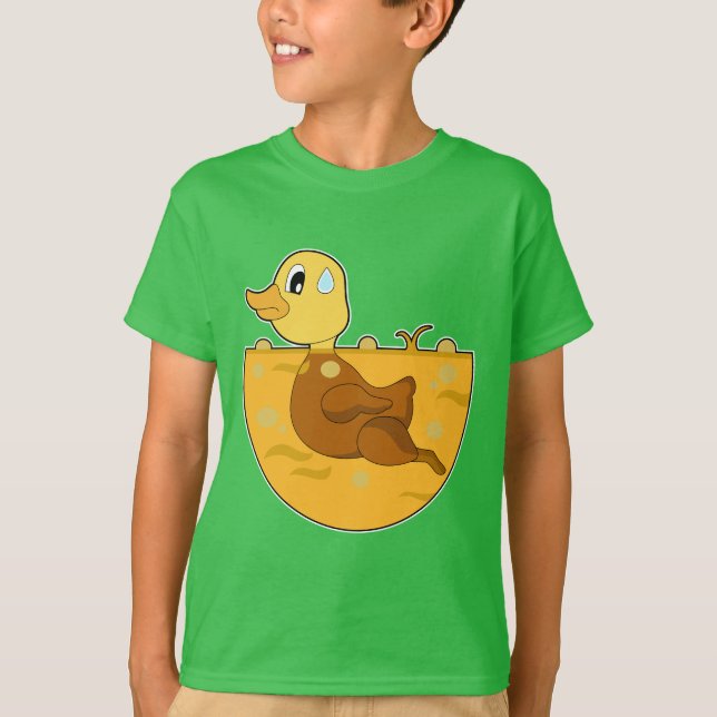 Camiseta Pato água quente (Frente)