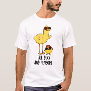 Camiseta Pato Alto E Animal Engraçado